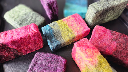 Natural Felted Soap