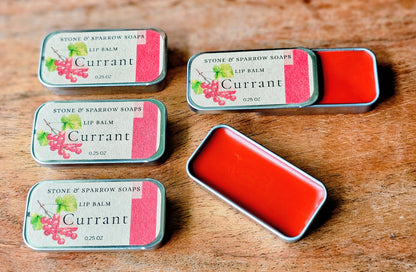 Natural Lip Balm- Currant