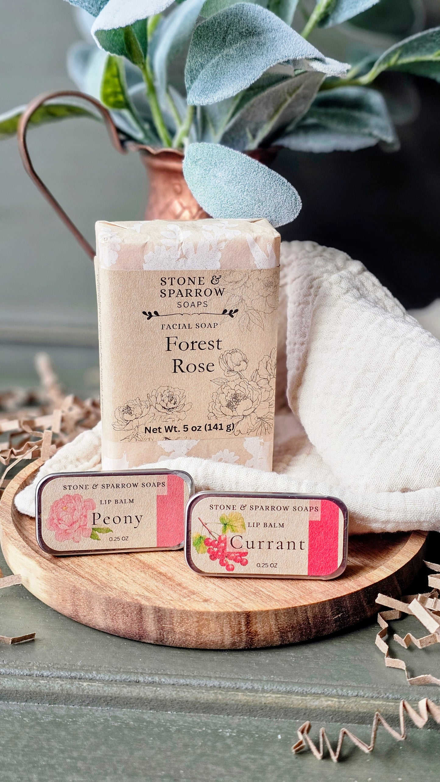 Natural Facial Soap Gift Set- Clean Start