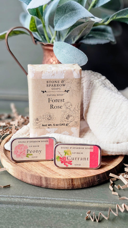 Natural Facial Soap Gift Set- Clean Start